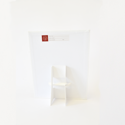 [NB 5311-88] Canvas Board with easel back 8" X 8"