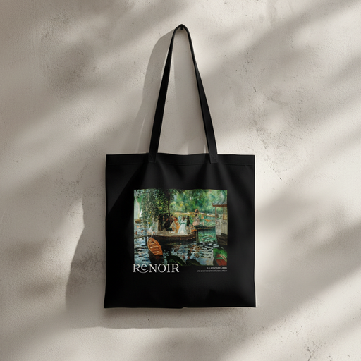 [NB TB3] Renoir Tote Bag - 100% Cotton with Zipper and Inner Pouch