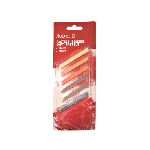 [NB 230920-S] Nobel soft pastel set of 6: Skin tone
