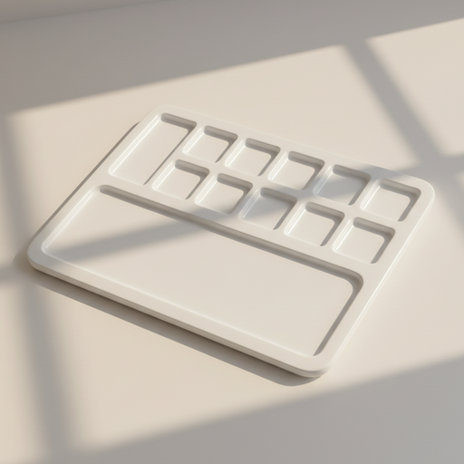 [FC 407-16] Ceramic Tabletop Palette