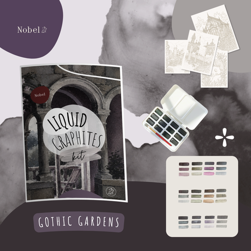 [NB KIT-LGGG] Liquid Graphites - Gothic Gardens Kit