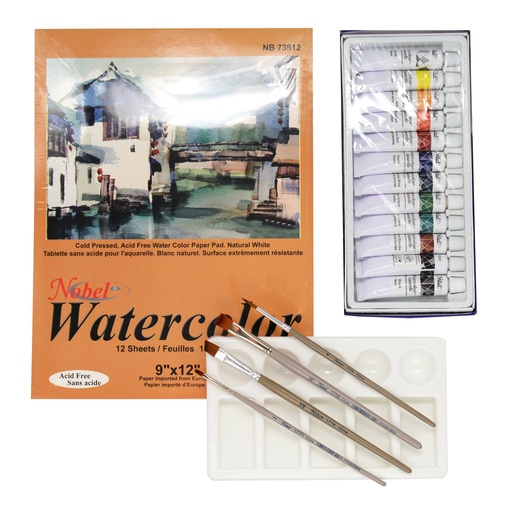 [FC 1336-S2] Set Aquarelle - 5 Pièces