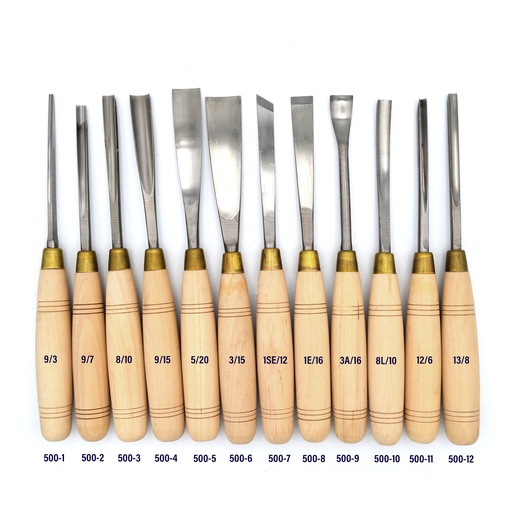 [FC 500-7] High Quality Wood Carving Knives - 1 SE/12