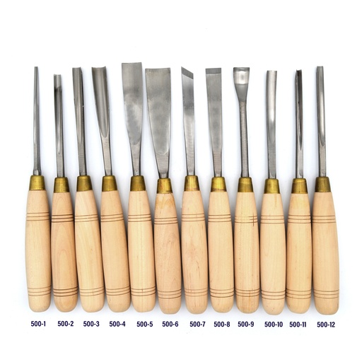 [FC 500-6] High Quality Wood Carving Knives - 3/15