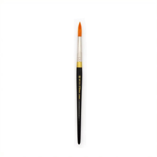 [FC GR700-1] Golden Synthetic Hair Brush - Round #1