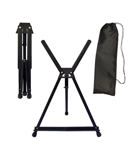 [FC 8045-8B] Portable and Lightweight Aluminum Folding Table Easel With Extendable Arms and Carrying Bag - 23" Bag
