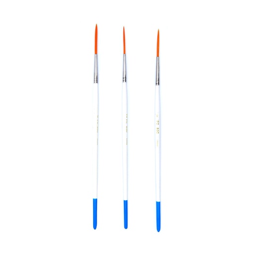 [FC 830-4] Synthetic Hair Short Handle Brush - Liner #4