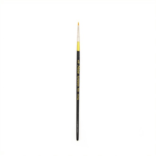[FC GR700-3/0] Golden Synthetic Hair Brush - Round #3/0