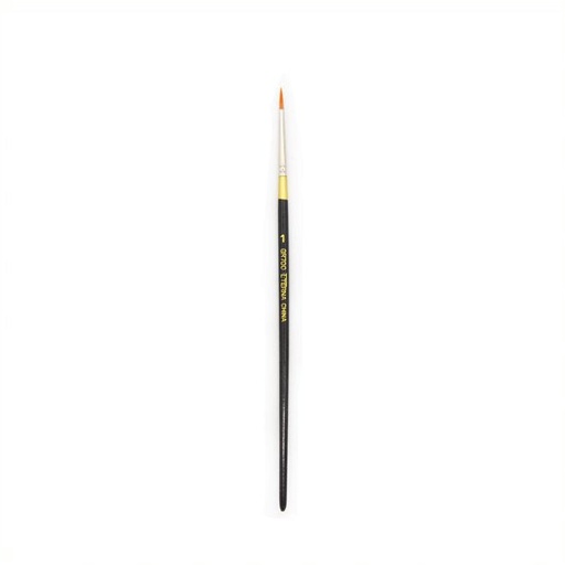 [FC GR700-3/0] Golden Synthetic Hair Brush - Round #3/0