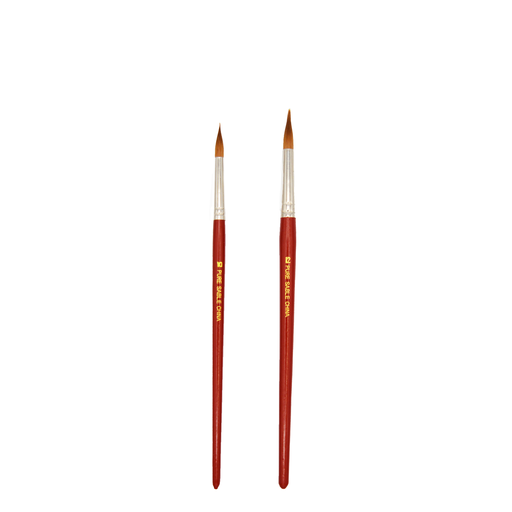 [FC 258-10] Pure Sable Hair Brush - Round #10