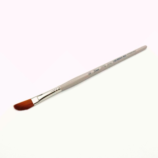 [NB 177D-3/8] Comet - Golden Synthetic Short Handle Brush, Dagger #3/8