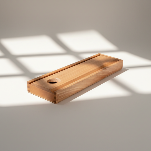 [FC 805-101] Brush Box For Short Handle Brushes - Sliding Lid -  10.5" x 4" x 1.25"