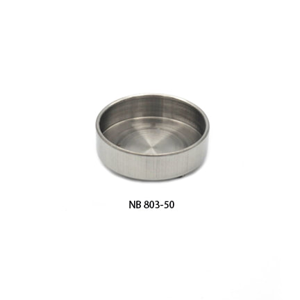 [FC 803-50] Stainless Steel  Palette Cup With Clip  (Single) - 2 1/8" Diameter x 1/2" Height