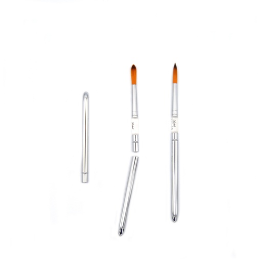 [NB 777P-10] Round Synthetic Hair Pocket Brush - #10