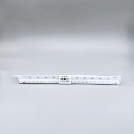 [NB 22-SC4] Échelles triangulaires abs, 12" 1/16, 3/32, 3/16, 1/8, 1/4, 3/8, 1/2, 3/4, 1, 1.5, 3,