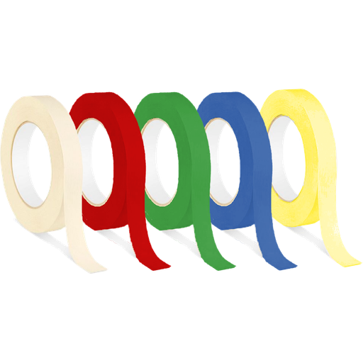 [NB CM-19R] Masking Tape (Red) - 19 mm x 20 Meters