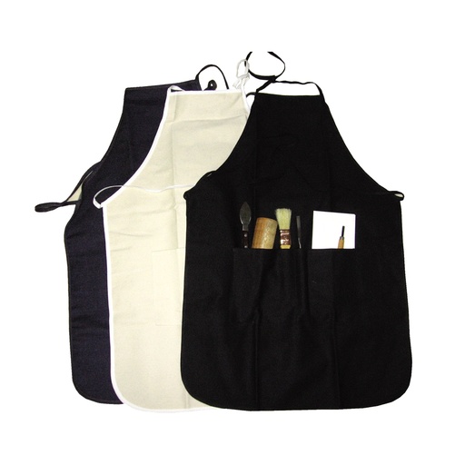 [FC 883-104] Black Water-Resistant Apron