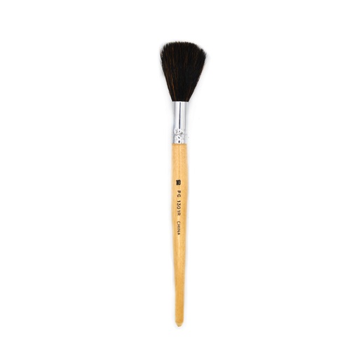 [FC 1301R-6] Badger Mop Brush Diamètre 90 mm (Chute Hair + Mixed With Camel)