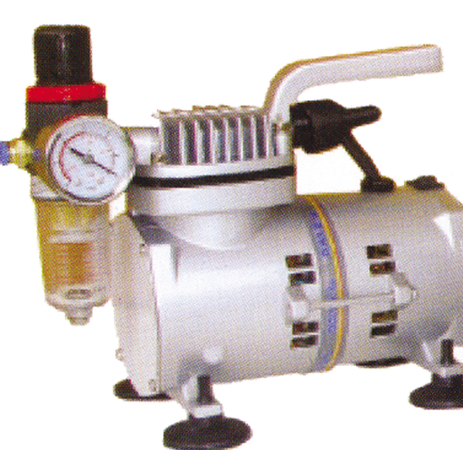 [FC CD-601] Oilless Piston Compressor for Airbrush