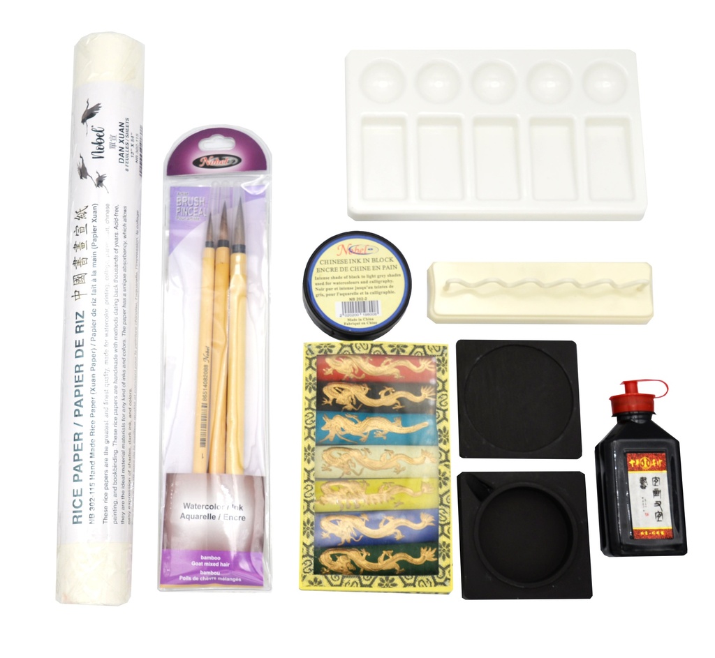 [FC 1301-S1] Chinese Watercolour Set