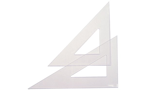 [NB 23SQ-4514] Acrylic Square - 60 Degrees, 8"