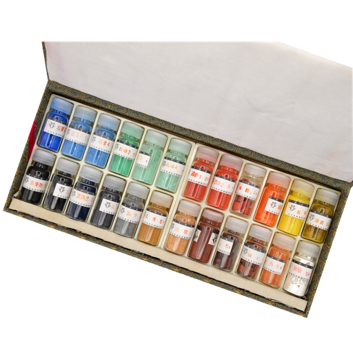 [FC 826] Pigments Minéraux Secs Purs - 24 Couleurs