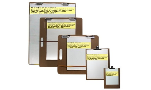 [NB 807S-2024] Drawing Board and Sketch Paper - 20" x 24"
