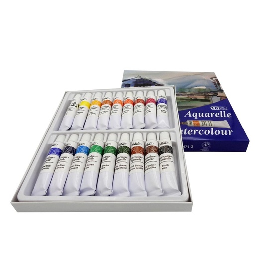 [NB 18W] Watercolor Set Of 18 Colors