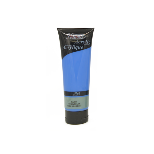 [NB 120-453] Bleu de cobalt - 120 ml de peinture acrylique de qualité professionnelle Nobel