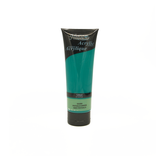 [NB 120-480] Vert phtalo - 120 ml de peinture acrylique de qualité professionnelle Nobel