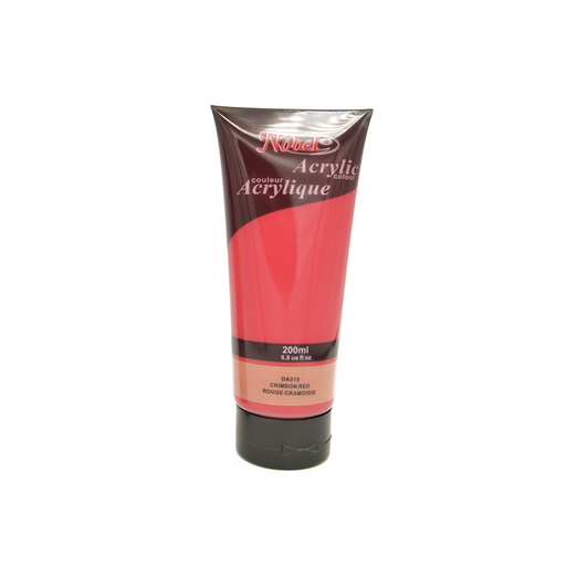 [NB 200-315] Crimson Red - 200 ml Nobel Professional Grade Acrylic Paint