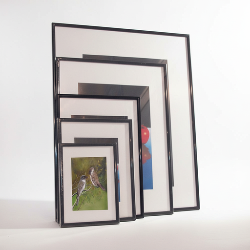 [FR BDAN 2024] Black Picture / Artwork / Poster Frame + White Mat Board - 20" x 24"