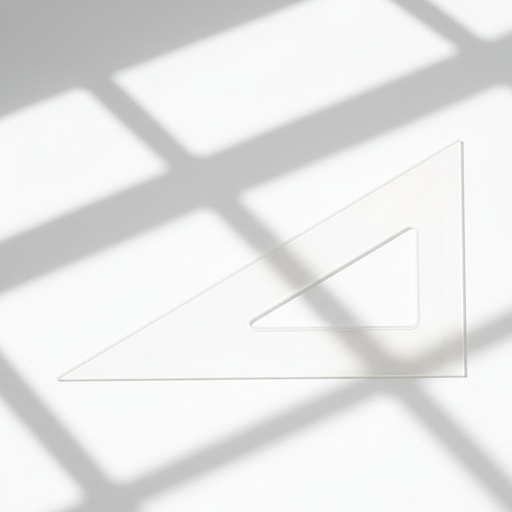 [NB SQC-4508] Carré en acrylique transparent - 8"