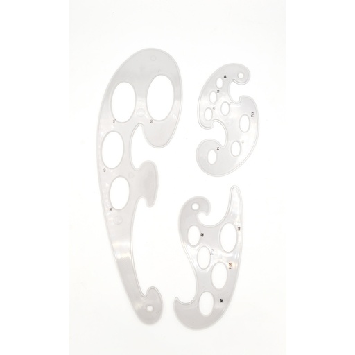 [TN XG44] Ensemble de courbes françaises