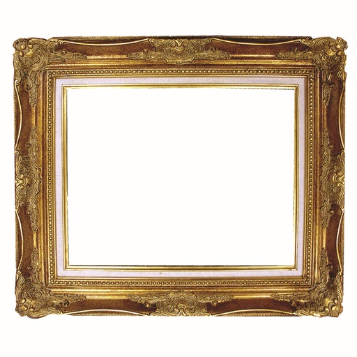 [FR LF067-1824] Ornate Gold Wooden Frame - 18" x 24"