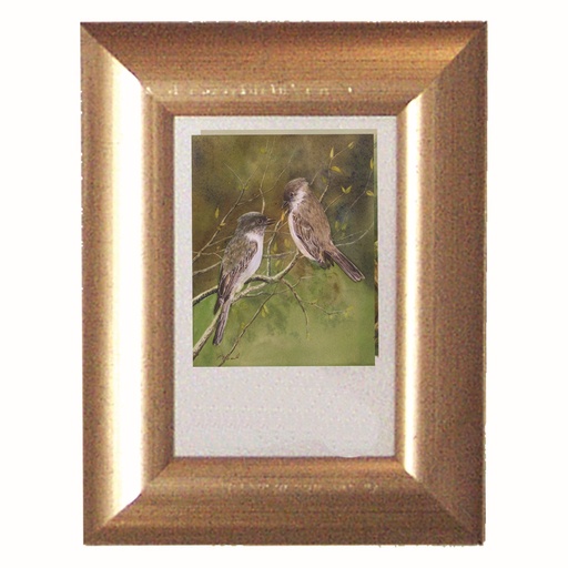 [FR PS562G-1114] Cadre photo doré de 4 cm de large 11" x 14"