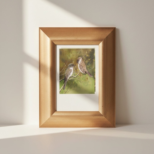 [FR PS562G-46] Cadre photo doré de 4 cm de large 4" x 6"