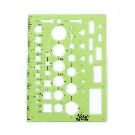 [NB T-110] All Purpose Template - Imperial Scale