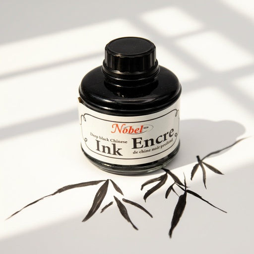[NB IN-60] 60 ml d'encre liquide noir profond pour les professionnels