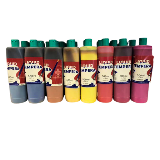 [FC LT500-CB] Bleu de cobalt - Peinture à la détrempe liquide, 500 ml