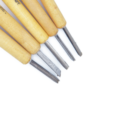 [FC 200-225] Wood Carving Knife - Set Of 5