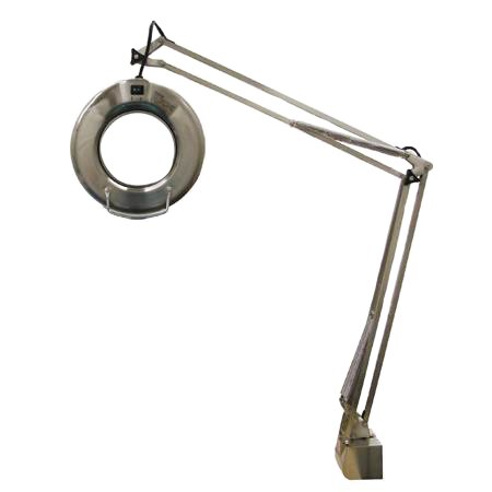 [TN 120J1] Nobel Deluxe Magnifier Inox Fluorescent Lamp 