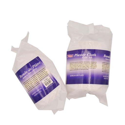 [FC 43DP-1] Rouleau de tissu de plâtre - 150 g/m², 4" x 180"