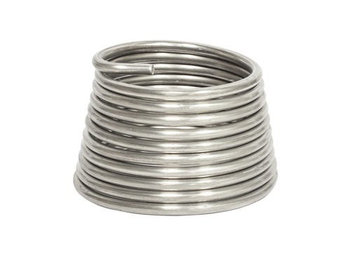 [FC 41AW-1/4] Fils d'armature en aluminium flexible -6,2 mm de diamètre x 10' de longueur