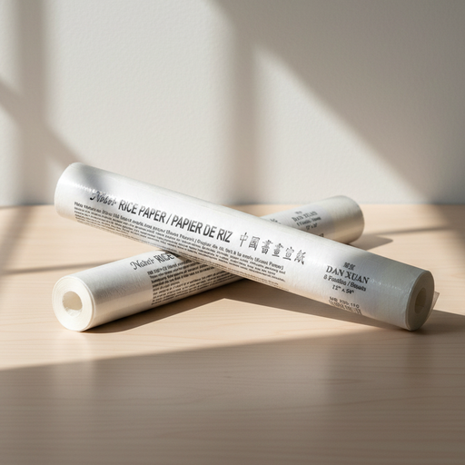 [FC 302-115] Dan Xuan Rice Paper - Roll Of 8 Sheets, 12" x 54"