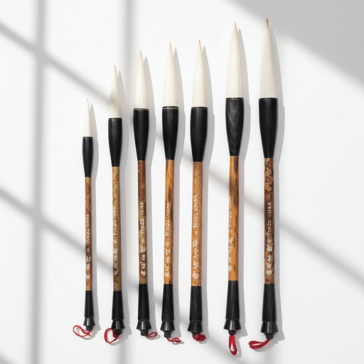 [FC 022-9] Goat Hair Bamboo Brush - #9