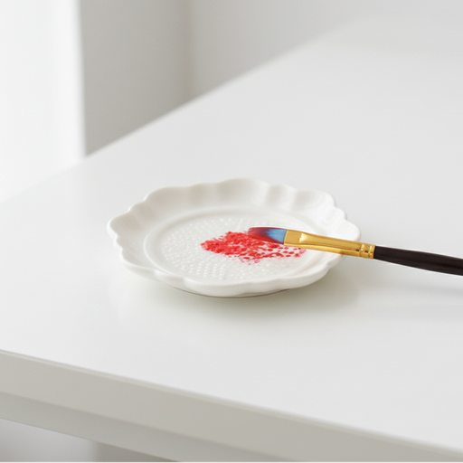 [FC 405-8] Ceramic Deep Brush Cleaning Plate