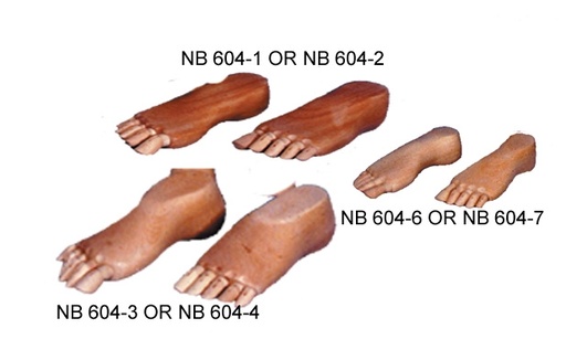 [FC 604-6] Child Mannequin (Right Foot)