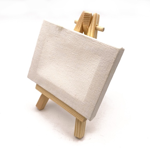 [FC 804-M2] Decorative Mini Easel and Mini Canvas - 7 x 9 cm
