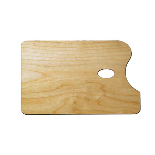 [FC 801-8] Palette rectangulaire en bois, 8.5" x 11" x 1/8"